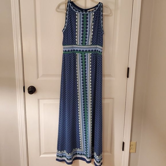 Max Studio Sleeveless Printed Maxi Dress - Size Medium - Picture 1 of 3